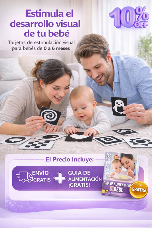 NeuroBaby®Tarjetas Estimulantes Para Bebe